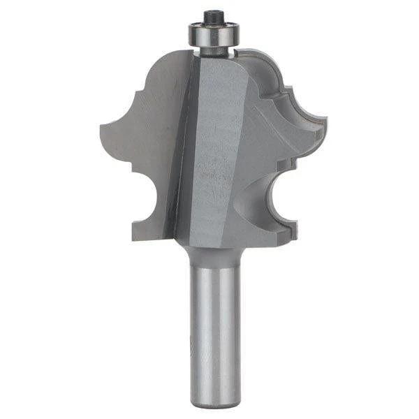 3340 Classic Multi-Form Router Bit 1-3/8" D X 1" CL X 1/4" BD X 3/16" R X 2-3/4" OL